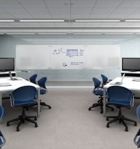 Jet Classroom with Trig Desking